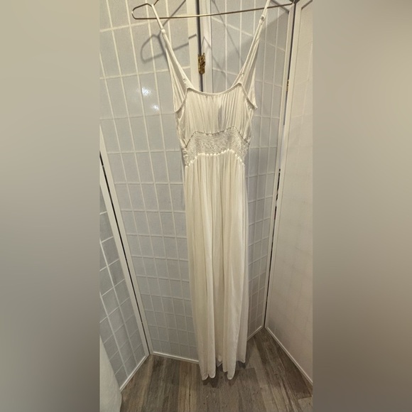 WEST KEI  Gauze V-Neck Maxi Dress SZ S - Picture 5 of 5